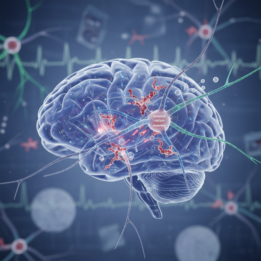 Cómo las mutaciones en canales de calcio pueden alterar el desarrollo temprano del cerebro en epilepsia infantil — y qué explica realmente este hallazgo