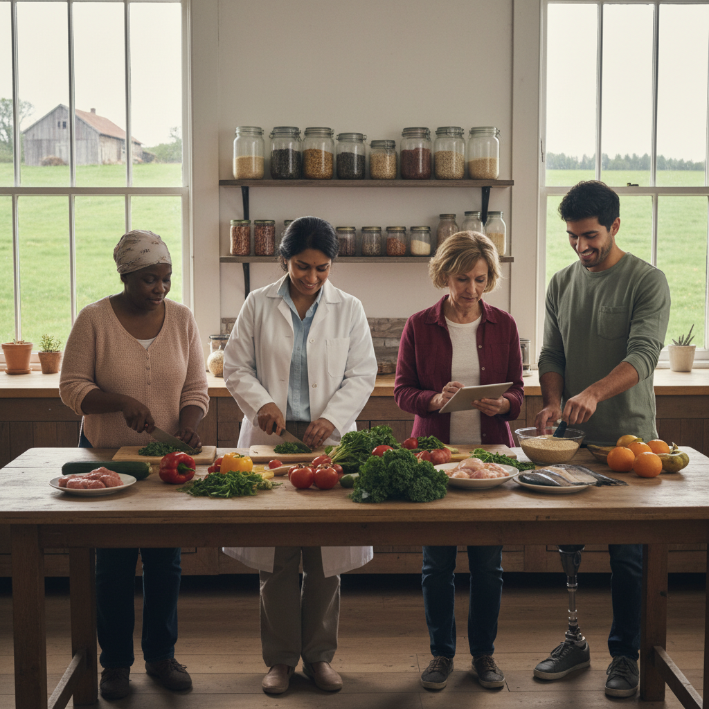 Un programa de alfabetización alimentaria podría ayudar a pacientes rurales y sin seguro a manejar mejor la diabetes, pero su impacto aún exige cautela