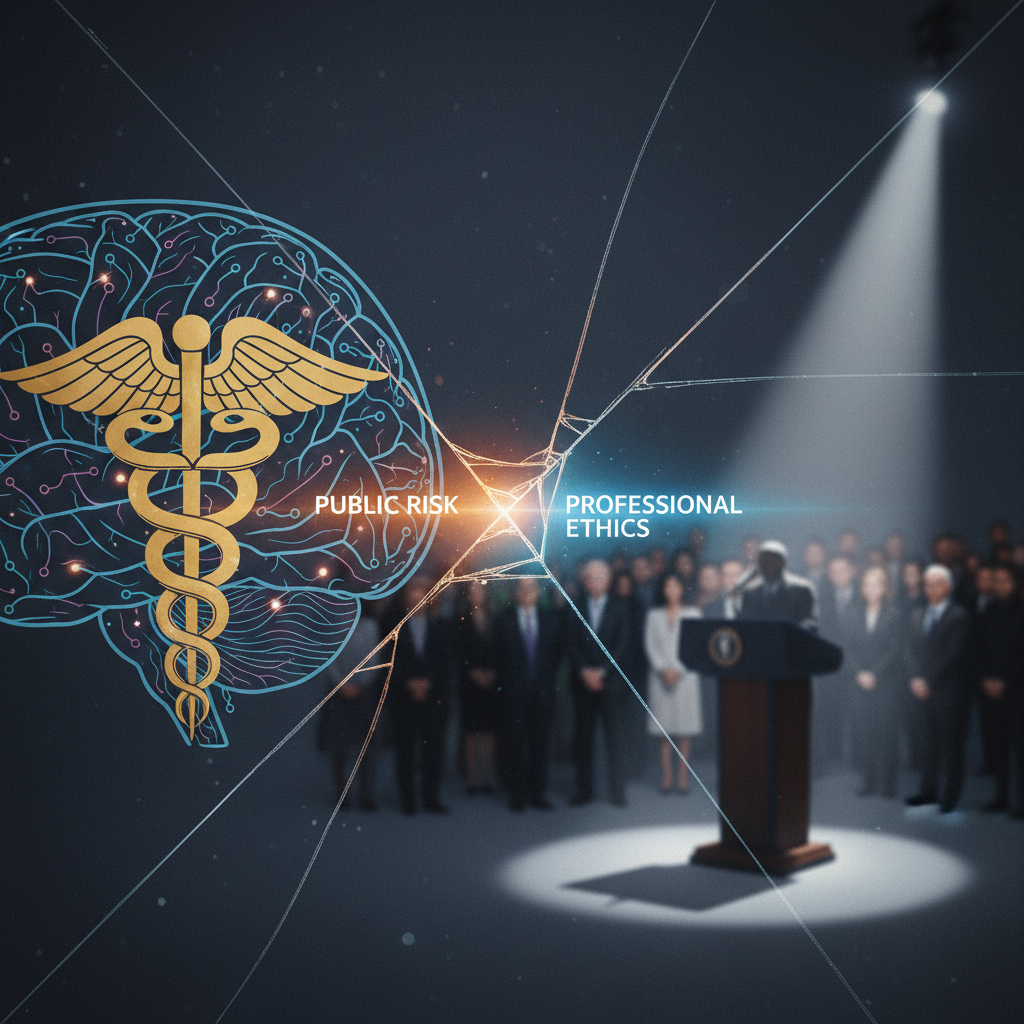 ¿Pueden los médicos hablar sobre la salud mental de un presidente? El debate real no es diagnóstico, sino ética, riesgo público y límites profesionales