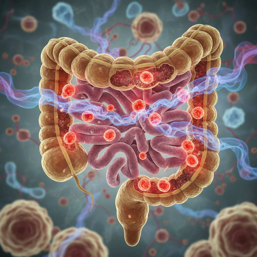 El envejecimiento del intestino podría alimentar inflamación crónica y aumentar el riesgo de enfermedades