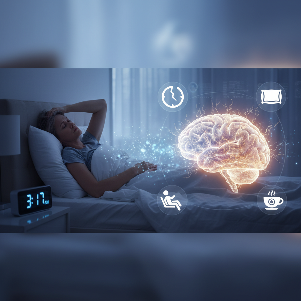 Los malos hábitos de sueño podrían estar vinculados con un cerebro ‘más viejo’ en imagen, pero la relación sigue siendo de asociación