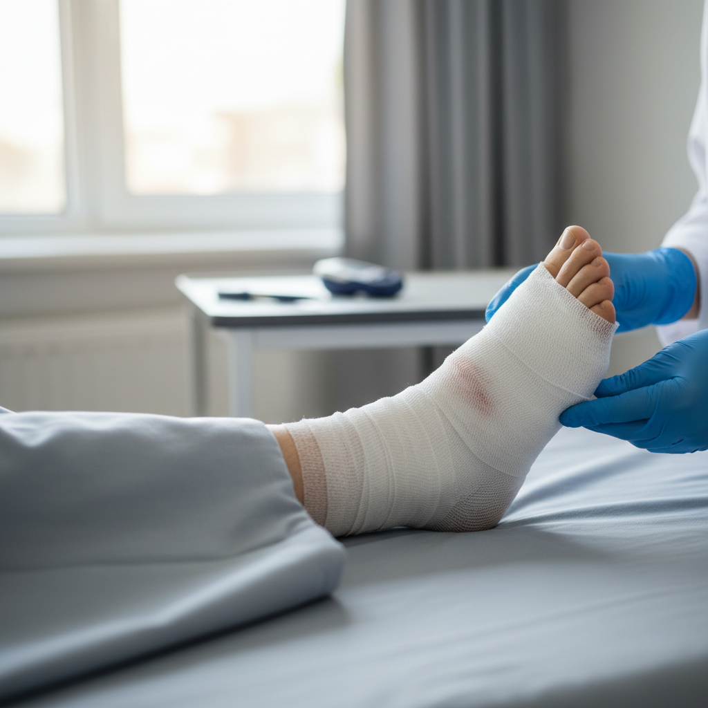 Las infecciones pueden agravar complicaciones de la diabetes, sobre todo en los pies, pero el titular amplio no queda confirmado por los estudios aportados